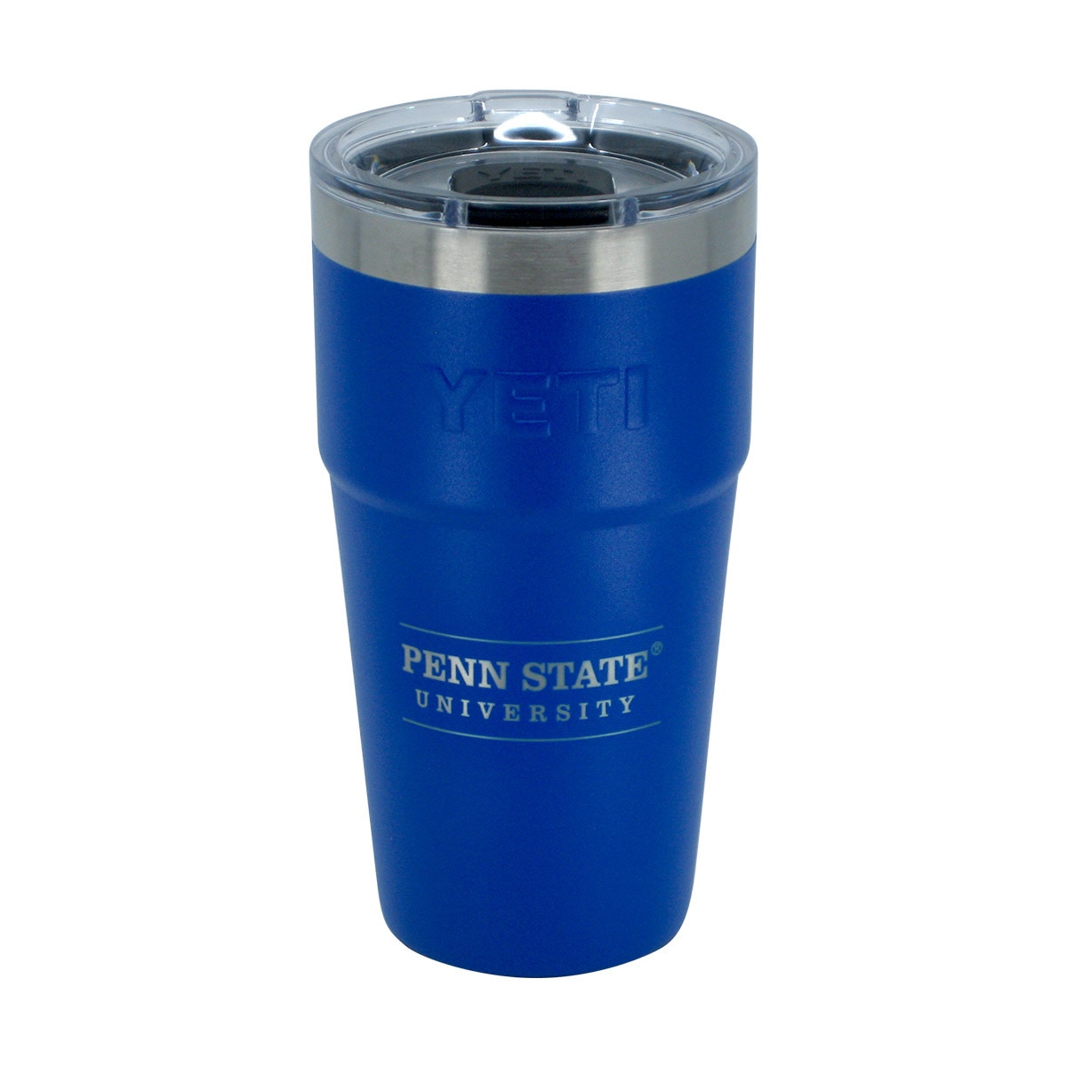 YETI 20 oz stackable royal blue tumbler with Penn State University